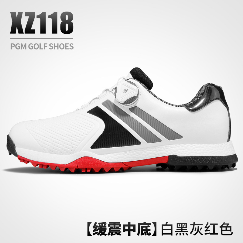 xz118 트위스트 버클 방수 신발 화이트 블랙 그레이 레드