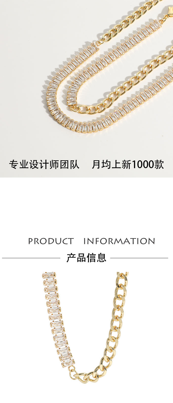 new brass plated 14k real gold pendant copper necklacepicture1