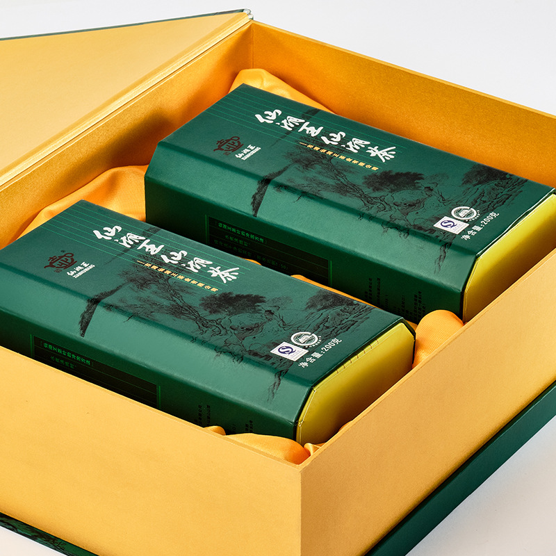 厂家定制茶叶礼盒特种牛皮纸盒铁观音普洱小青桔盒送礼礼品盒手工