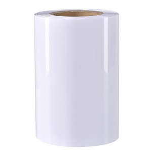 Customized Light White Pvc Self-Adhesive Industrial Processing Die-Cut 80G100G150G Toy Sticker Label Paper Raw Material