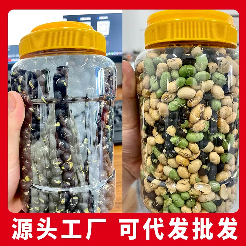 香酥黑豆500g/罐源头一手工厂货源支持一件代发散货批发