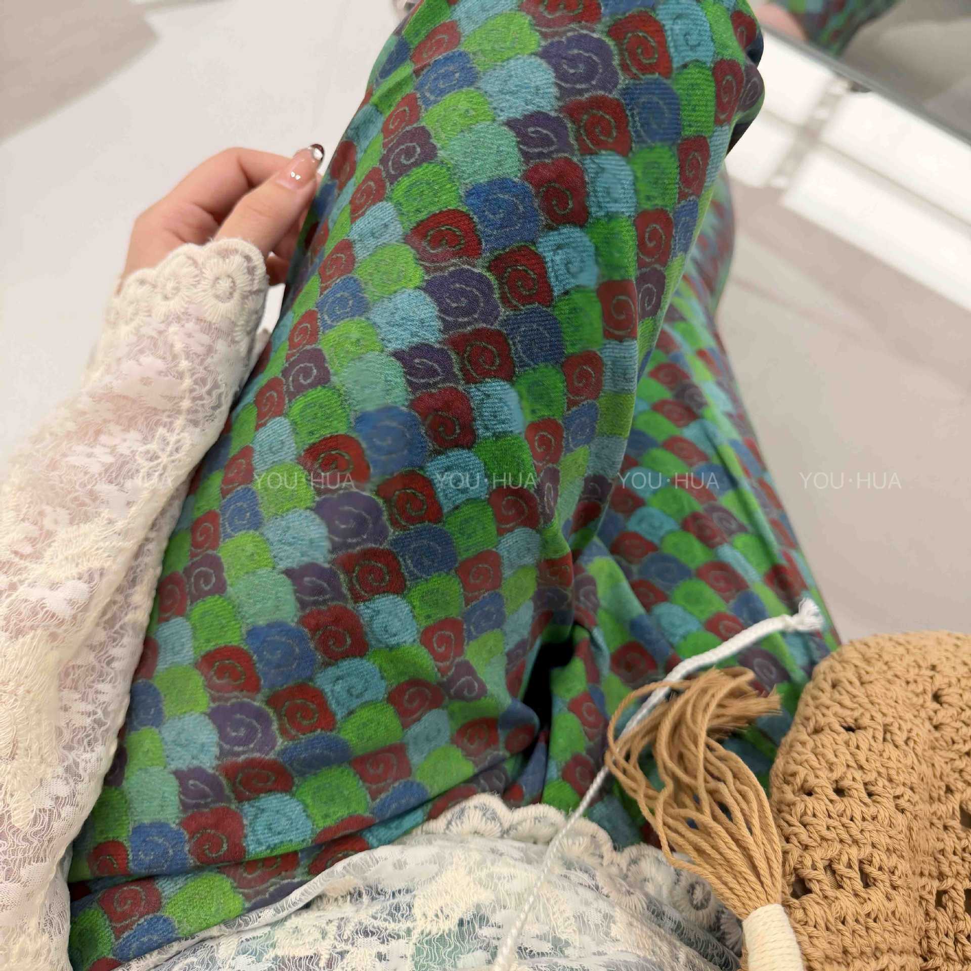 Pantalones de pijama de seda de algodón Pantalones de pierna ancha de seda de algodón fino para mujer