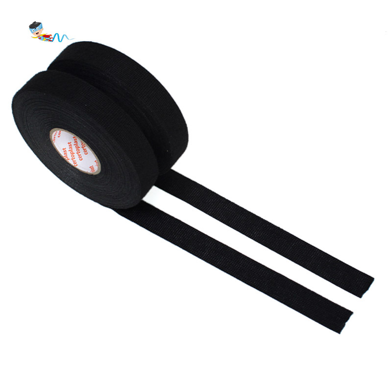 Shengtao Certoplast535 negro ignífugo arnés de cableado de automóviles aislante resistente a la temperatura cinta adhesiva de tela antiestática al por mayor
