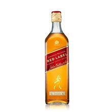 洋酒Johnnie Walker紅方12年調配型蘇格蘭威士忌紅牌700ml代發