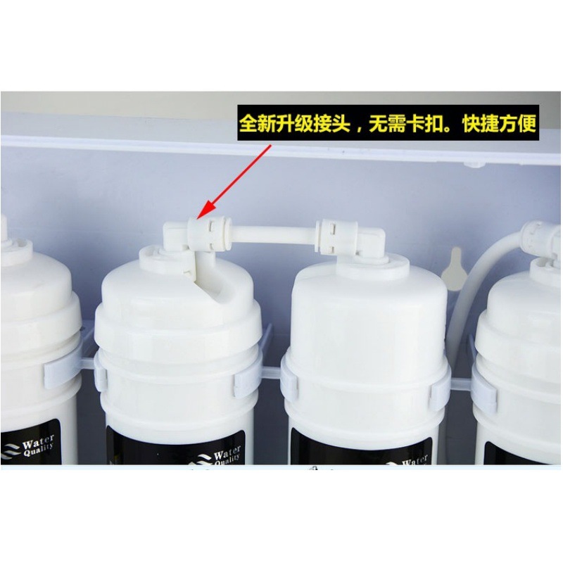 Purificador de agua para el hogar máquina de consumo directo cocina filtro de agua de ultrafiltración de cinco niveles purificador de agua filtro frontal del grifo