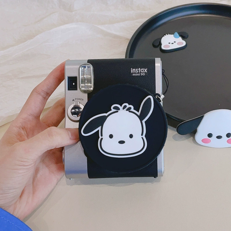 Polaroid, совместимый силиконовый мультфильм объектив, поводок для ремня Райнса