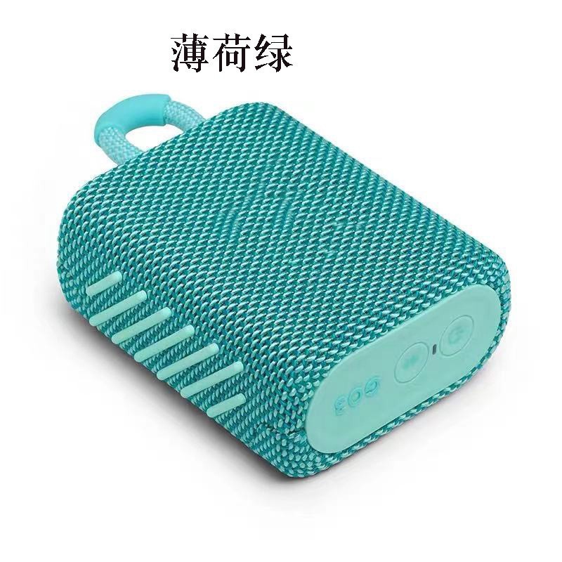 GO3 altavoz bluetooth inalámbrico Zefei Wu al aire libre impermeable portátil mini macaron verde