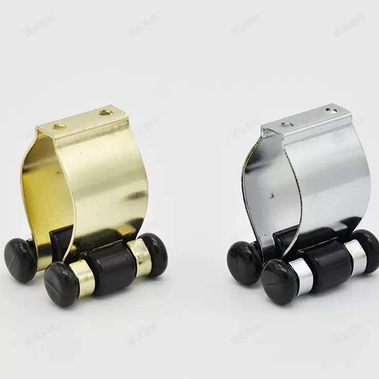 金夹银夹台球杆夹子台球用品台球配件金属球杆夹鱼竿夹台球杆卡扣