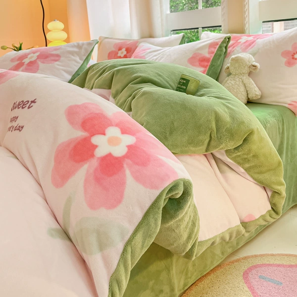 Fragrance of flowers [thickened milk velvet, warm and skin-friendly]