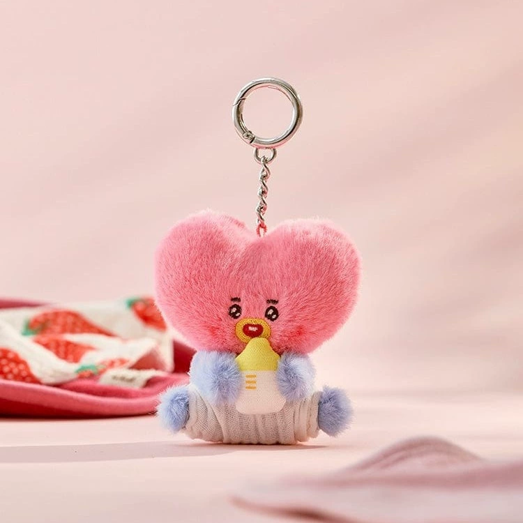 Мягкая игрушка (BT21) серия Orange Party, мини‑брелок или подвеска, разные персонажи