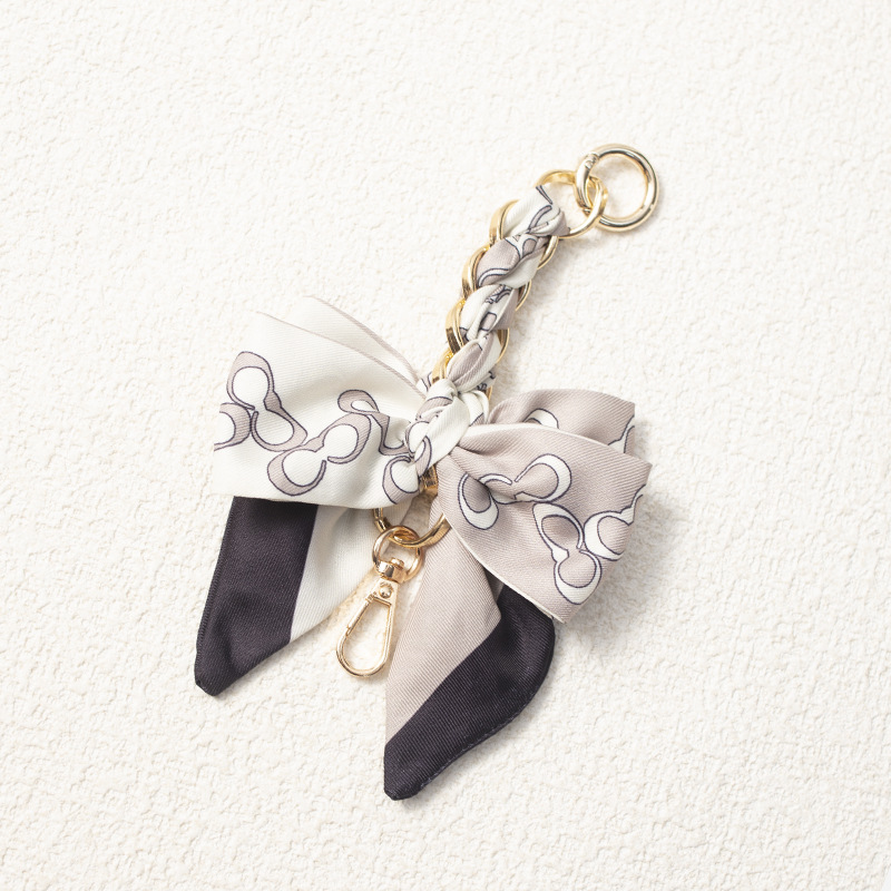 그레이 3 보우 연장 체인 17cm