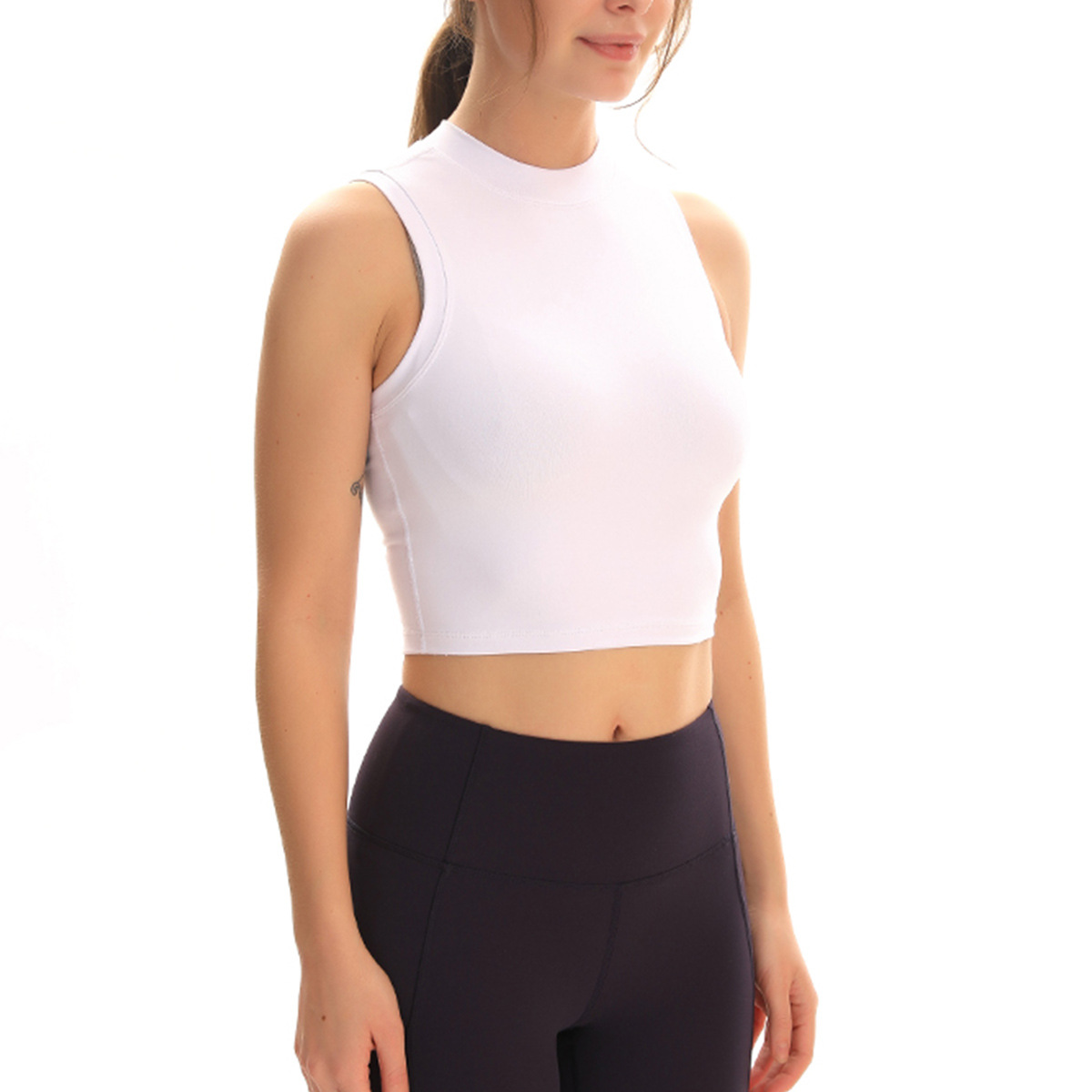 Débardeur de sport de Yoga, haut élastique au dos, combinaison de Fitness, Cover-Up, nouvelle collection 2022_voghion.com