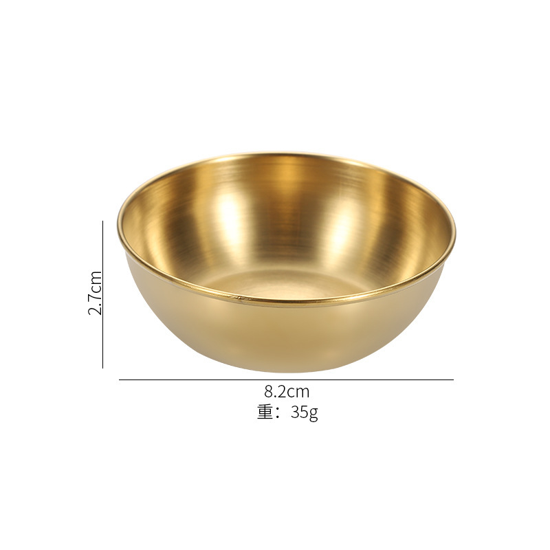 元のメーカーのステンレスのおかずの皿の調味料の皿の現物の家庭用の骨の皿の調味料の小皿の鍋の調味料の皿|undefined