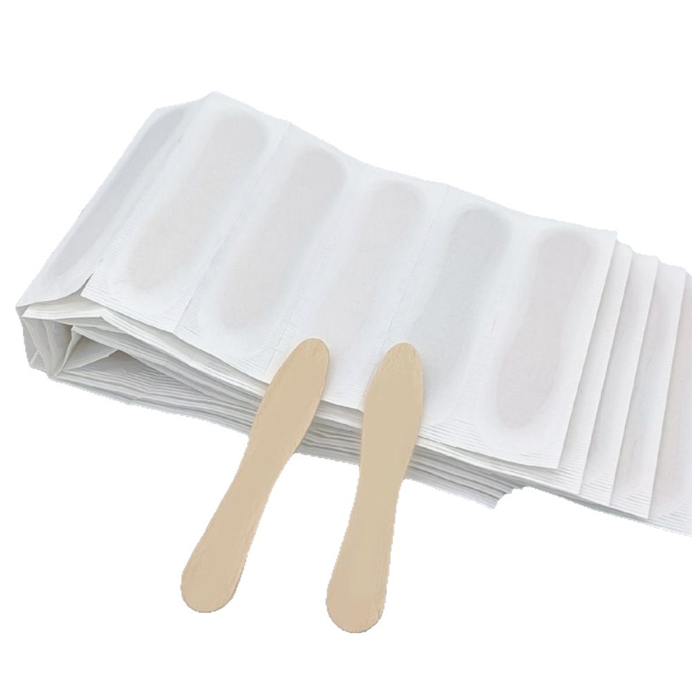 Cuchara de hielo desechable al por mayor Cuchara de helado de embalaje independiente Cuchara de degustación desechable de abedul natural degradable