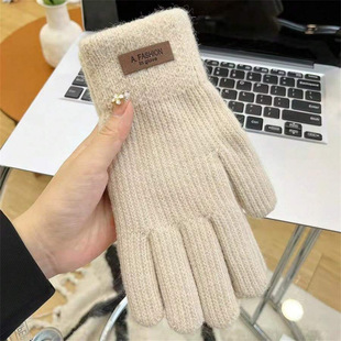 B 69463 Touch screen fleece gloves �|���ӽqë�����׿羳