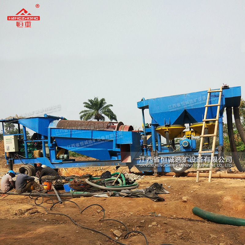 砂锡矿选矿成套设备 锡矿沙提取设备 摇床/跳汰机/螺旋溜槽组合