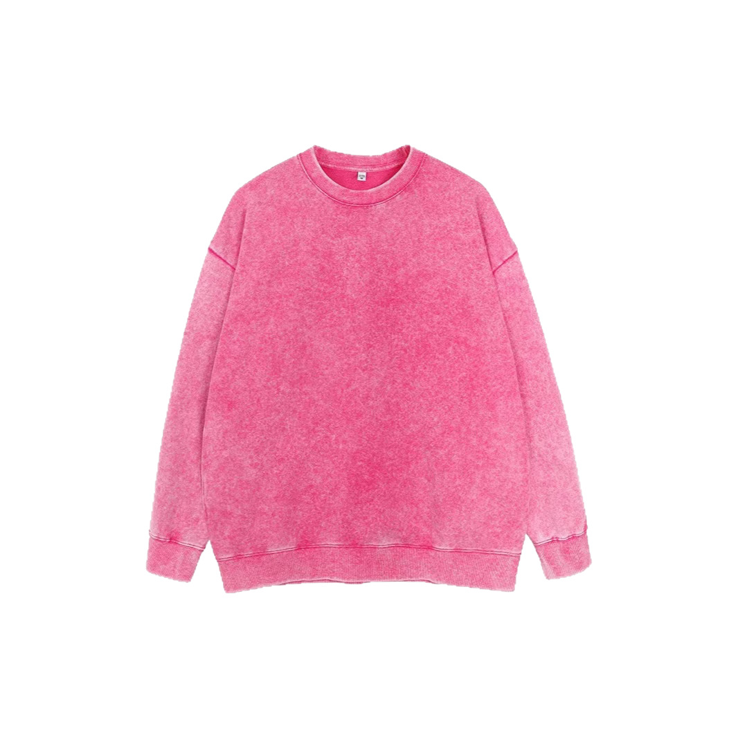 Retro lavado con agua bolsillo lateral cuello redondo chaqueta de cuello para hombre 2024 nuevo producto suelto medio largo americano chaqueta de pareja