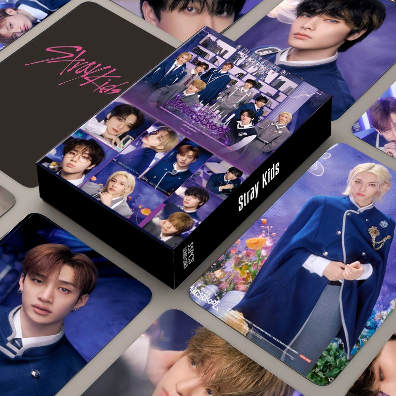 K Stray Kids Felix 55 Карточка Мужская открытка карточка коробка маленькая карточка