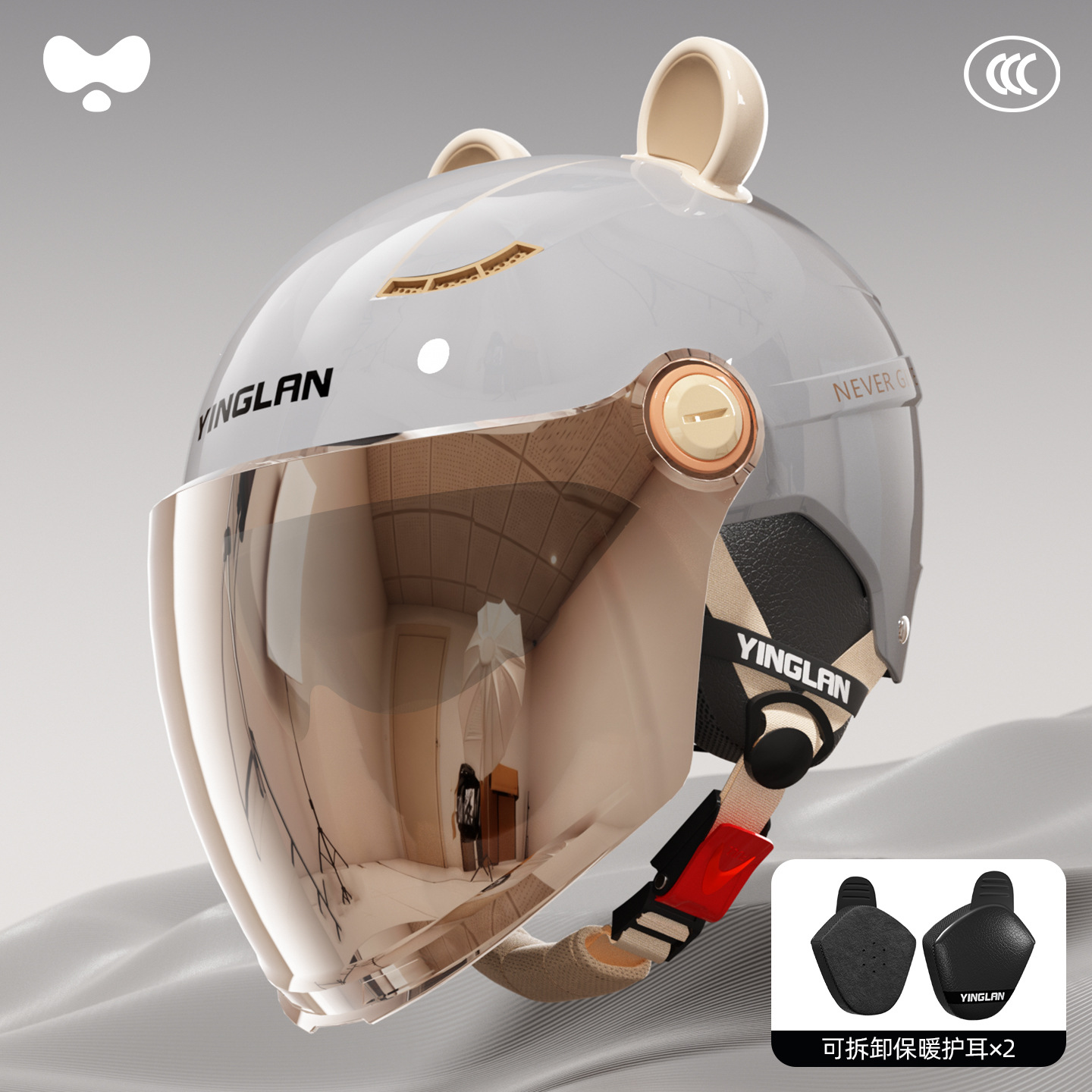 3C Certified Cute — Universal Motosiklet kaskı (dəbilqə) - 3cheatmax
