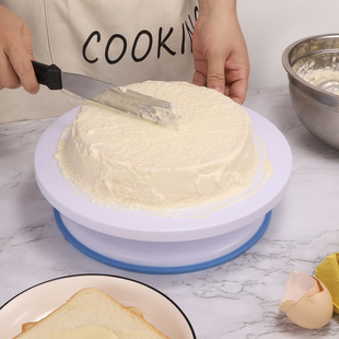 Amazon Best Selling Decorating Turntable 360 Degree Rotating Cake Decorating Tool DIY Decorating Pp Cake Turntable