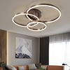 Cross border Foreign trade Circle modern a living room Ceiling lamp 9037 bedroom a living room Room originality The simple lamp Line lights