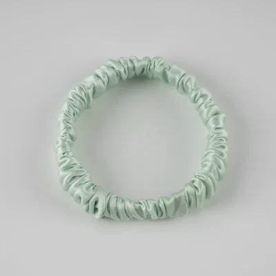 Flower Fashion Hair Rope Mulberry — Saç üçün rezinlər - light-green