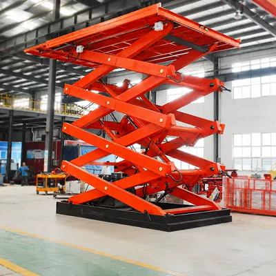 Fixed Scissor Lift, Large-Tonnage Avtomobil fırlanan platformaları - high-altitude-fixed-cargo-platform-advance-payment
