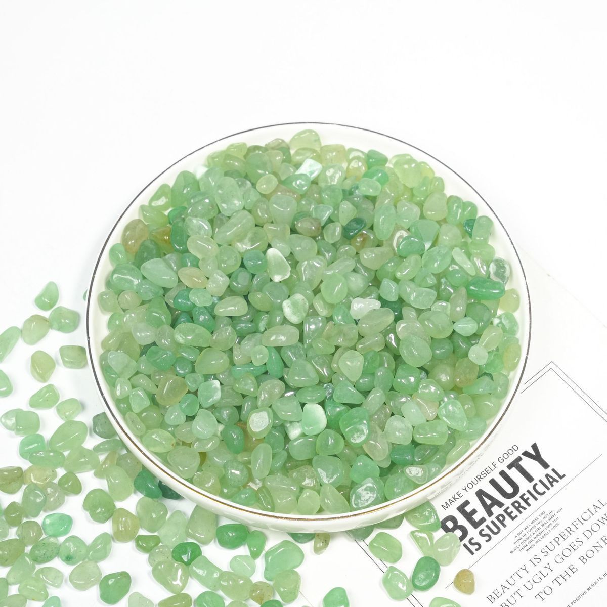 Green aventurine / 3-5mm 100g