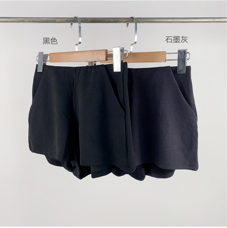 New High Elastic Hip Rib Yoga Three-point Pants Loose Breathable Outer Wear Running Training Sports Casual Shorts for Women