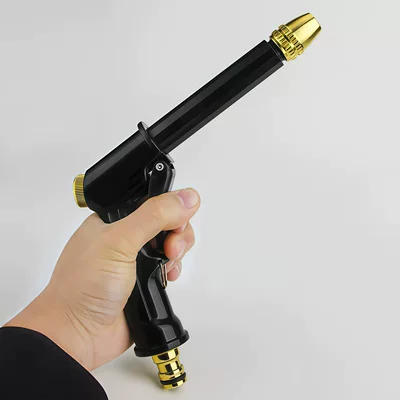faucet, spray gun, hose, and is a – High pressure car wash water gun