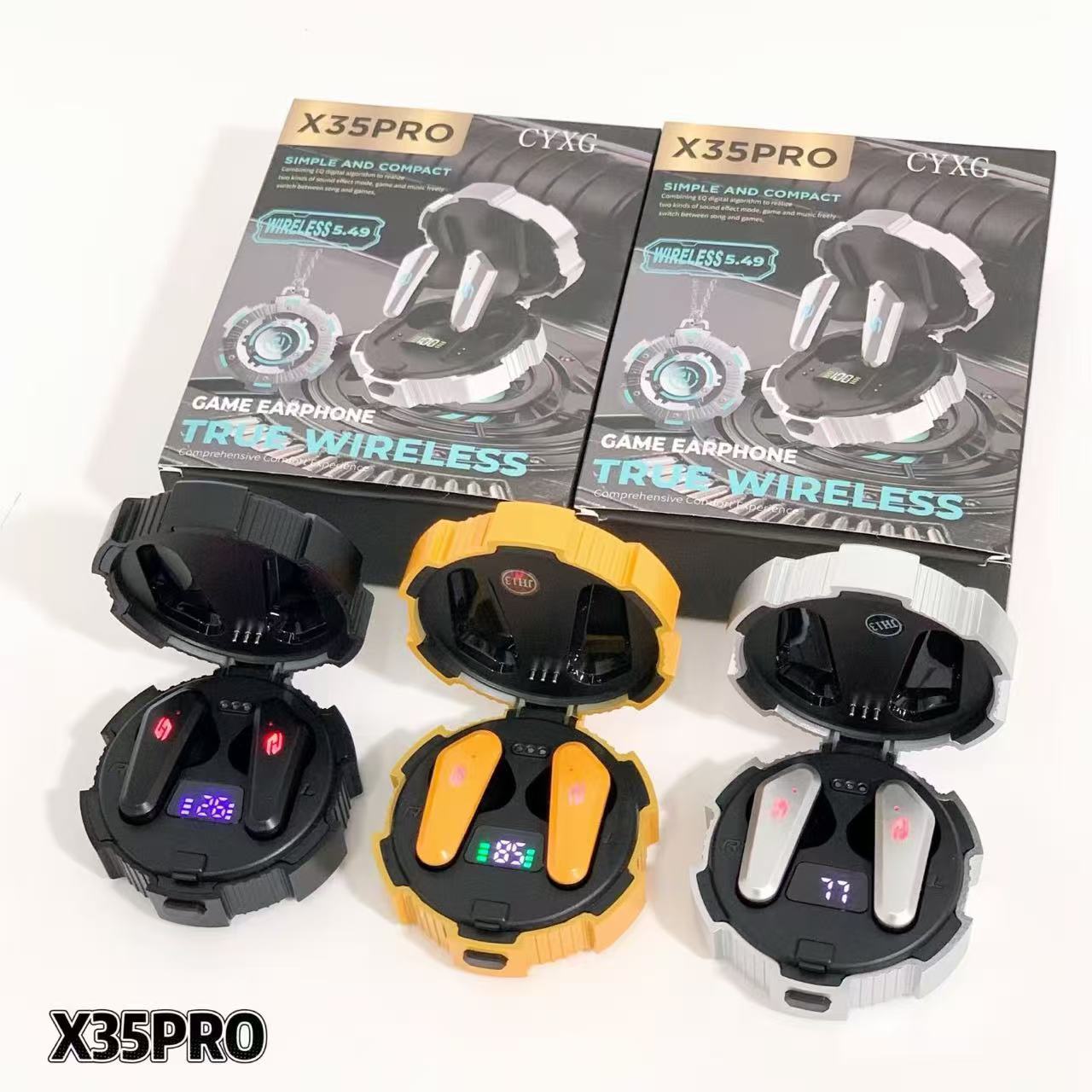 Nuevos auriculares inalámbricos transfronterizos X46 tipo auriculares de juego Bluetooth de baja latencia y larga duración de los deportes electrónicos modelo privado universal