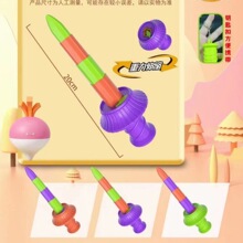 抖音网红萝卜伸缩剑迷你3D重力螺旋型甩动剑儿童武士刀玩具批发