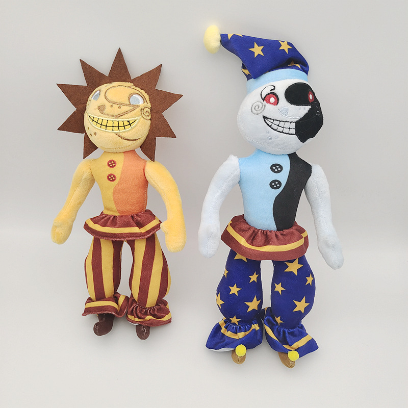 跨境游戏周边sundrop and moondrop月亮太阳玩偶卡通毛绒玩具-阿里巴巴