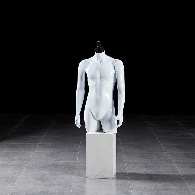 Modelo masculino accesorios cuerpo humano maniquí de plástico plataforma tienda de ropa masculina ventana de ropa disparar modelo de exhibición de ropa