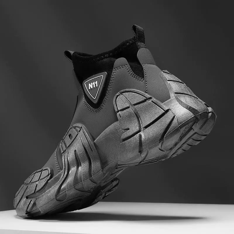 2025 Новый стиль носки мужская обувь повседневная мягкая подошва спортивная обувь большого размера мужская педаль дышащая папочка обувь