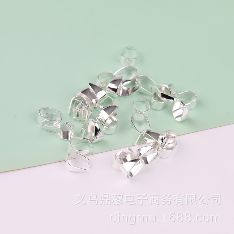 Accesorios de la joyería DIY metal melón semilla hebilla COLLAR COLGANTE hebilla de la joyería hebilla abierta hebilla de hierro colgante