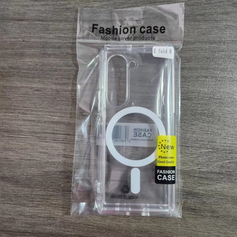 Samsung 折りたたみ ZFold7 Magsafe 透明落下防止磁気電話ケース SAMSUNG 工場直接バッチに適しています|undefined