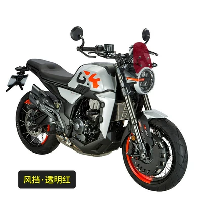 windscreen, headlight color change protective – Motorcycle front windshield - transparent-red-windshield