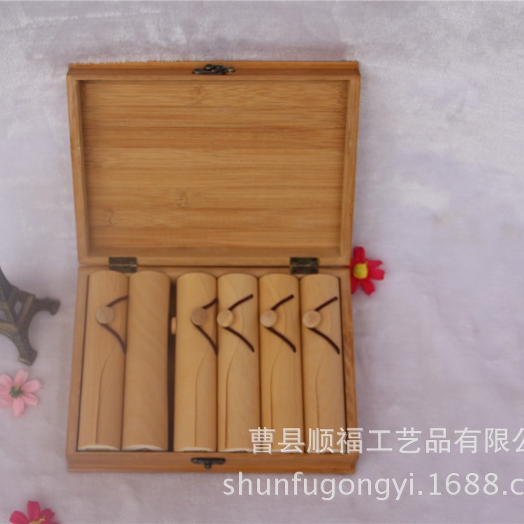 厂家精美竹制茶叶包装茶叶礼品盒软树皮盒铁观音包装盒批发