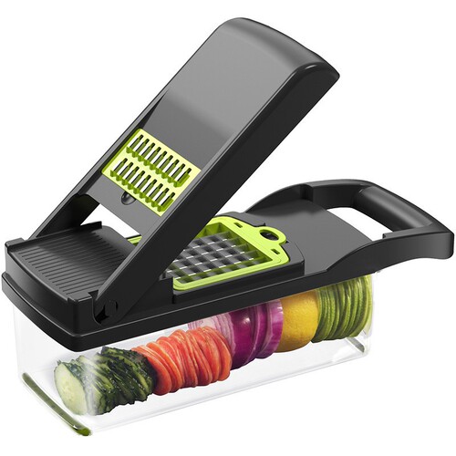 Self-designed Amazon best-selling vegetable cutting tool multi-functional dicing and shredding grater for home kitchen grating