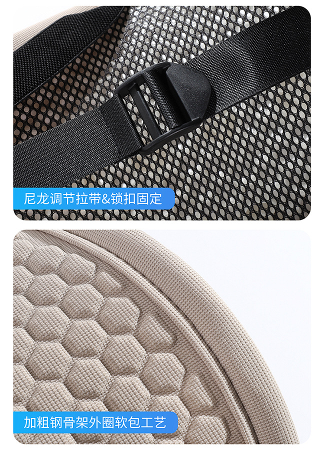 Cross-Border Hot-Selling Gel Car Seat Cushion, Summer Seat Cushion, Lumbar Support, Office Seat Cushion, Car Cooling Cushion, Factory Direct Sales