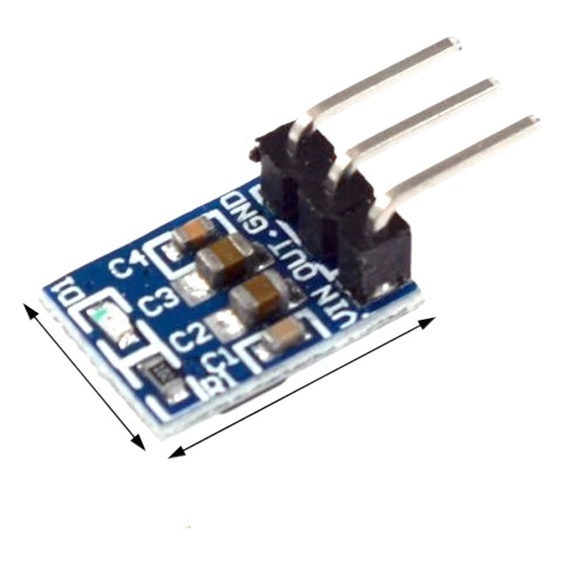 3 шта AMS1117-3.3 модуль питания 3.3V 5V модуль питания LDO 800ma