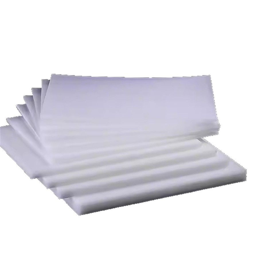 白色PP塑料板硬板材聚丙烯耐磨垫板加工隔板防水PE板零切方条