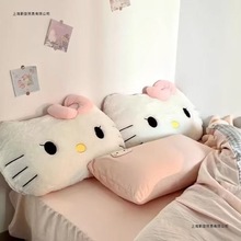 超萌kt猫抱枕床头靠枕宿舍靠垫毛绒玩具沙发座椅护腰送女生日礼物