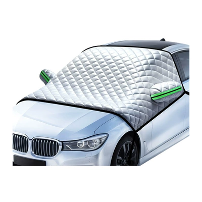 Half Windshield Car Cover for Winter: Car snow shield