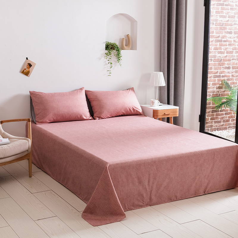 跨境家纺四件套一件代发速卖通亚马逊床上用品床单床笠枕套欧美码