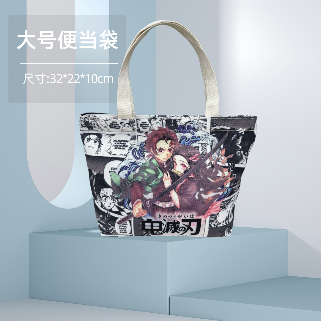 Bolsa Bento Sanrio lona almuerzo dibujos animados