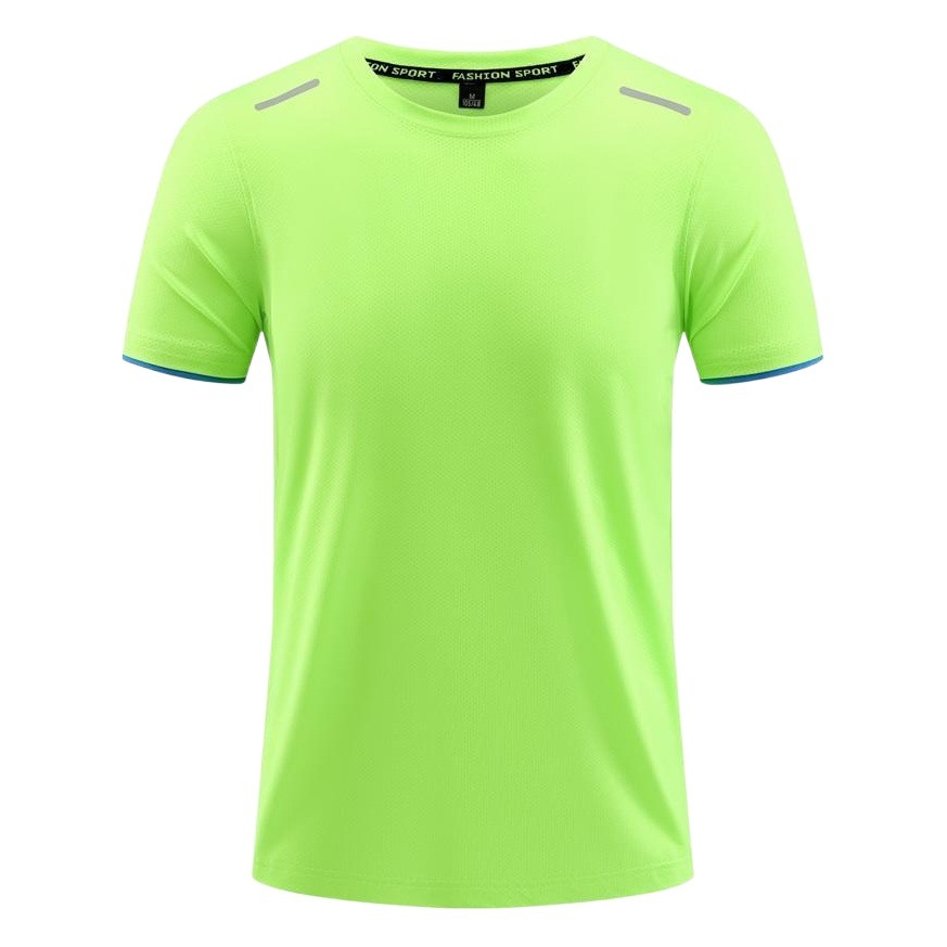 Camisa publicitaria Camiseta con logotipo impreso de manga corta superior al aire libre maratón Camiseta súper suave transpirable ropa deportiva ventas directas de fábrica