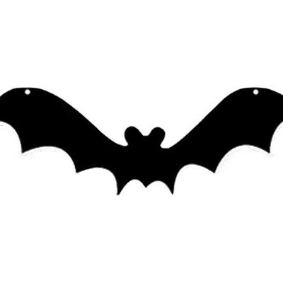 Cross-border Amazon Halloween hanging bat party decoration felt bat yard pendant Halloween decoration props
