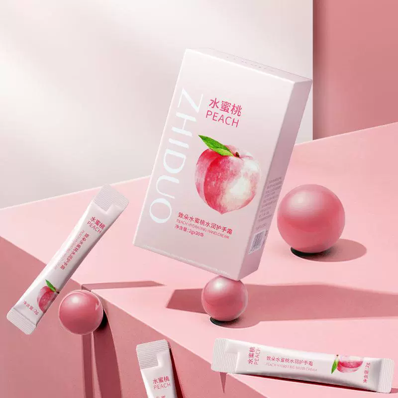 Zhiduo персиковый увлажняющий крем для рук увлажняющий нежный и гладкий крем для рук Уход за руками оптовая продажа с фабрики